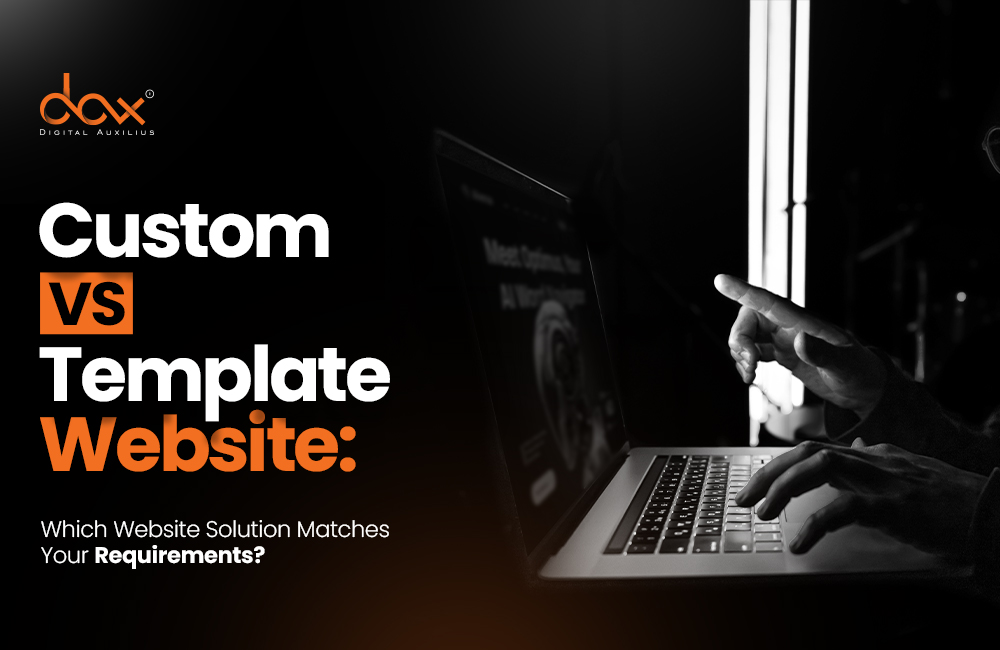 Custom Vs Template Website
